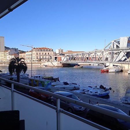 Appartement Cosy Terrasse vue Quai Canal + parking Sète Extérieur photo